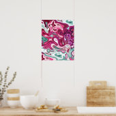 Poster Surface liquide 3 (Cuisine)