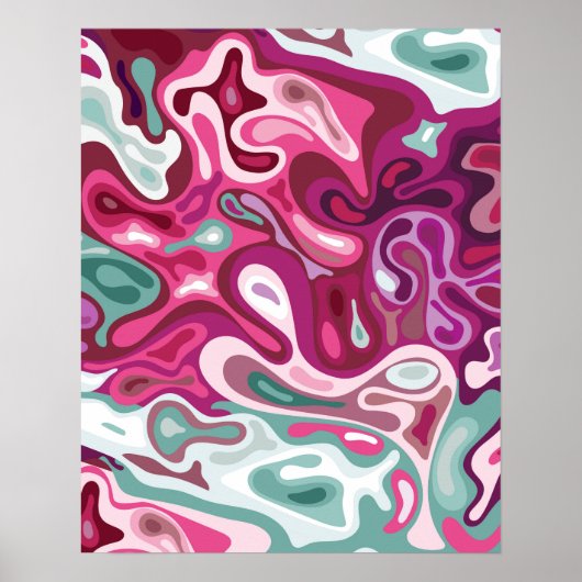 Poster Surface liquide 3 (Devant)