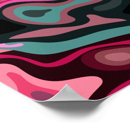 Poster Surface liquide 5 (Coin)