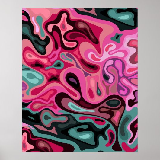 Poster Surface liquide 5 (Devant)