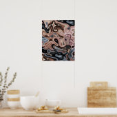 Poster Surface liquide 9 (Cuisine)