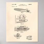 Poster Surfboard 1969 Patent Art Old Peper (Devant)
