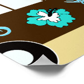 Poster Surfboards Beach Bum Surfing Hippie Vans (Coin)