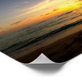 Poster Surfer à Sunrise (Coin)