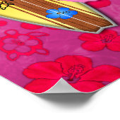 Poster Surfer Girl (Coin)