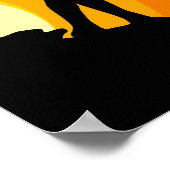 Poster Surfer Girl (Coin)