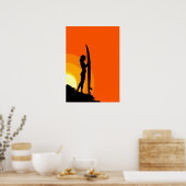 Poster Surfer Girl (Cuisine)