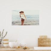 Poster Surfer girl (Cuisine)