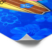 Poster Surfer Girl (Coin)