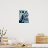 Poster Surfer Girl with Fitness Buts! (Cuisine)