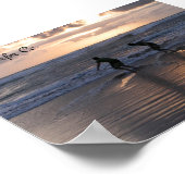 Poster Surfer intérieur (Coin)