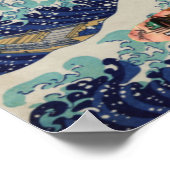 Poster Surfer la Grande Vague (Coin)