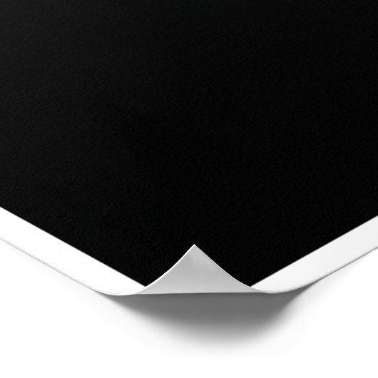 Poster Surfer noir et blanc au coucher du soleil (Coin)