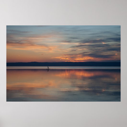 Poster Surfer ramant à terre (Devant)