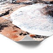 Poster Surfer Walking Art Print (Coin)