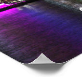 Poster Surfers Paradise Night Lights (Coin)