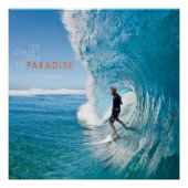 Poster Surfeur de surf (Devant)