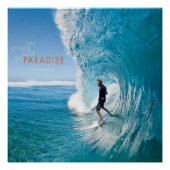 Poster Surfeur de surf (Devant)