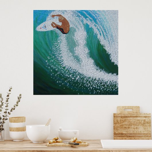 Poster Surfeur de toit (Cuisine)