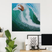 Poster Surfeur de toit (Bureau à domicile)