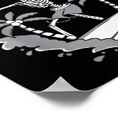 Poster Surfeur Planche de Surf Dictons Surf Surfing (Coin)