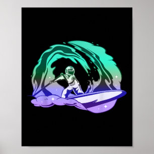 Poster Surfeur Surfant Drapeau Lgbt Mlm Gay Drapeau Mascu