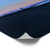 Poster Surfeurs au lever du soleil (Coin)