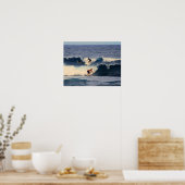 Poster Surfeurs hawaïens Imprimer (Cuisine)
