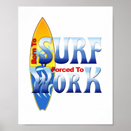 Poster Surfing de Born (Devant)