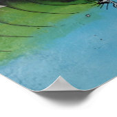 Poster "Surfing the Inlet Poster" (Coin)