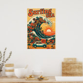 Poster Surfing USA V10 (Cuisine)