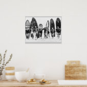 Poster Surf'n (Cuisine)