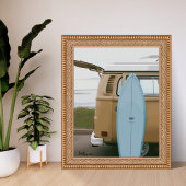 Poster Surf's Up | Plage de surf Volkswagen peinture