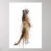 Poster Suricate (Devant)