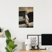 Poster Suricate (Bureau à domicile)