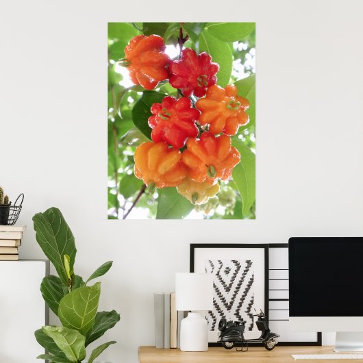 Poster Surinam Cherries (Bureau à domicile)