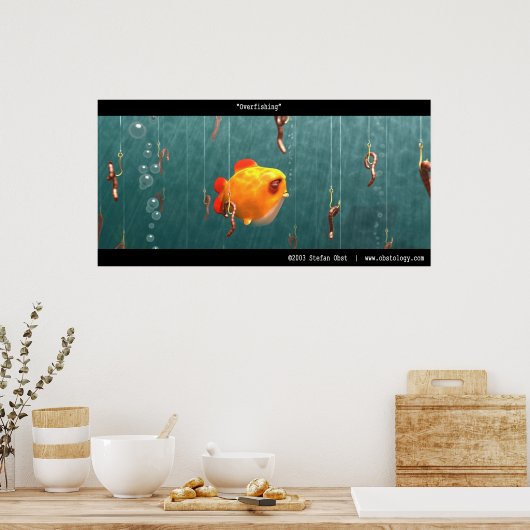 Poster Surpêche (Cuisine)