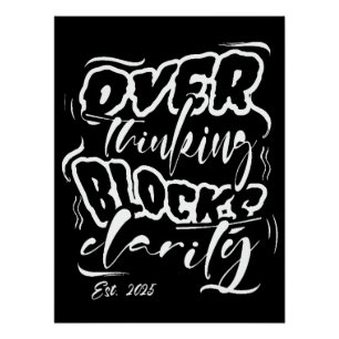 Poster Surpenser Bloque Clarity Est. 2025