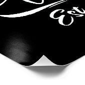 Poster Surpenser Bloque Clarity Est. 2025 (Coin)