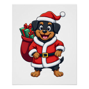 Poster Surprise de Cadeau Pomeranian
