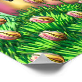 Poster surprise de Pâques Boston Terrier (Coin)