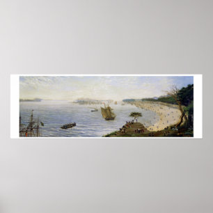 Poster Surprise sur la ligne de front de l'armée à Estero