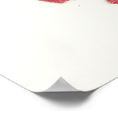 Poster Surprised Retro Christmas Pin-Up (Coin)