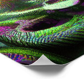 Poster Surreal Alien monde psychedélique Lucid Dream (Coin)