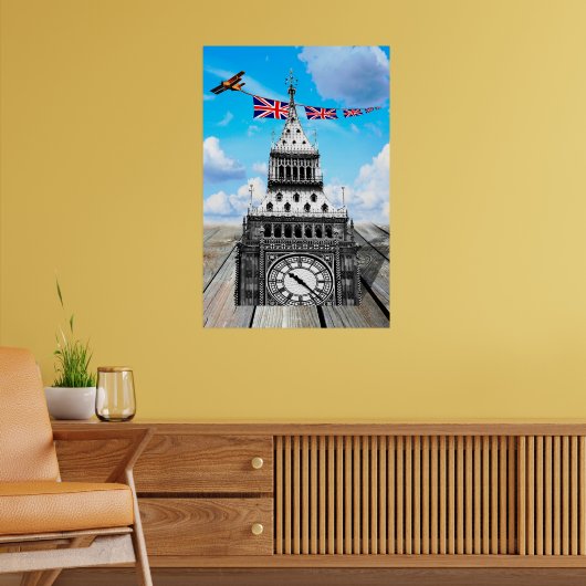 Poster Surreal Big Ben, Londres et British Art (Salon 2)