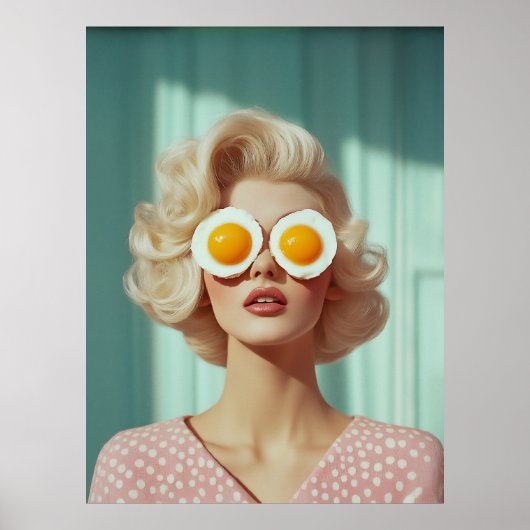 Poster Surreal Breakfast Portrait mode (Devant)