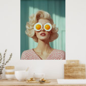 Poster Surreal Breakfast Portrait mode (Cuisine)