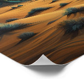 Poster Surreal Desert Dreamscape Art (Coin)