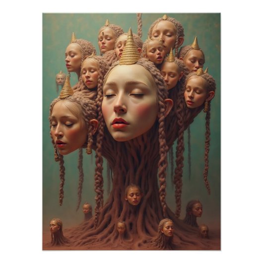 Poster Surreal Dreamscape (Devant)