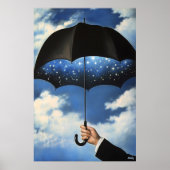 Poster Surreal Dreamscape Umbrella Reveales nuit étoilée (Devant)